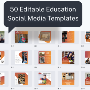 50 Editable Education Social Media Templates 1